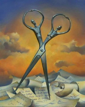  contemporary Canvas - modern contemporary 12 surrealism scissor